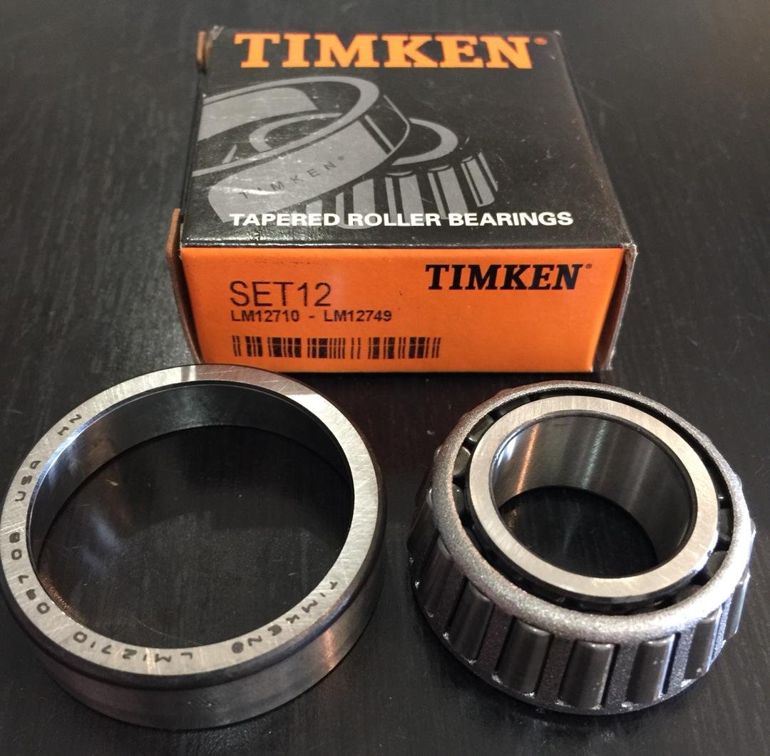 Timken Set 12,Set12 (L,M12749/LM12710) Cup/Cone Bearing: Amazon